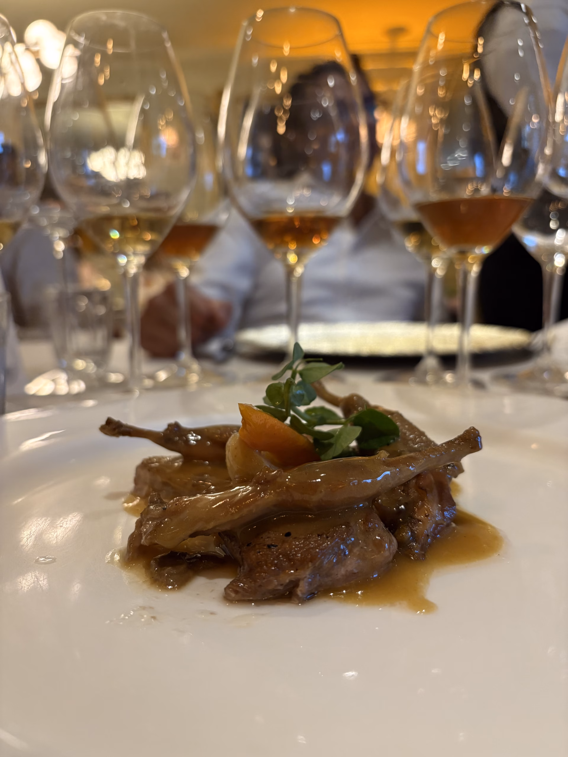 Una cena con acento de Jerez en Hermitage